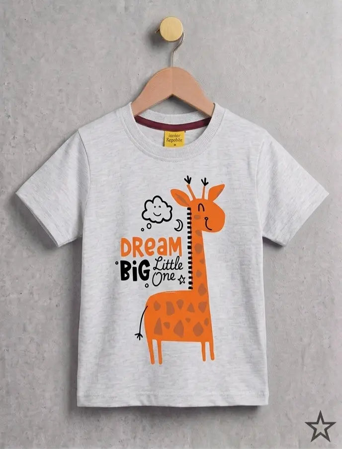 Junior Republic Kid's Get on my level Printed Tee Shirt