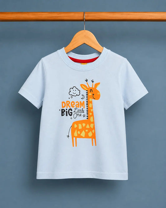 Junior Republic Kid's Dream Big Printed Tee Shirt