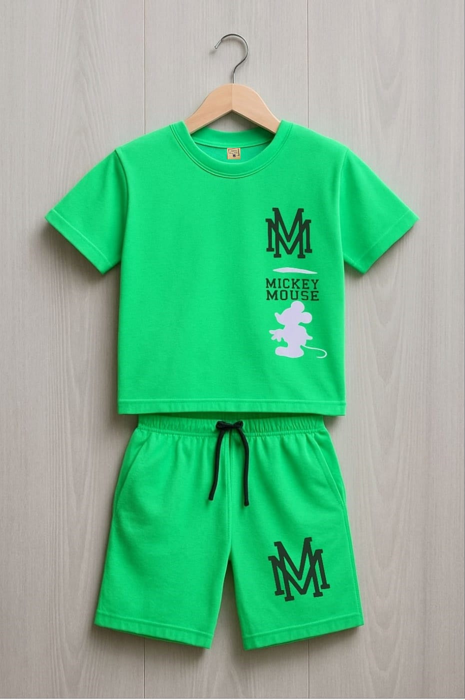 Junior Republic Kid's Mickey Mouse Printed Twin Set