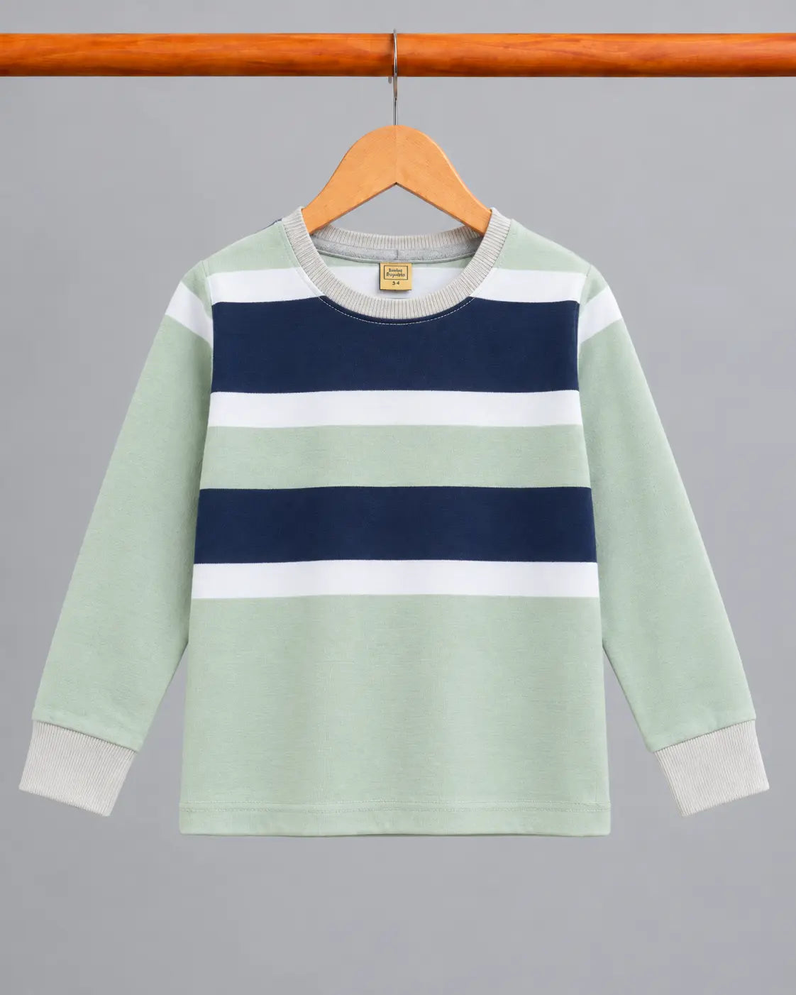 Kid's Stripes Style long Sleeves Shirt - LS-092