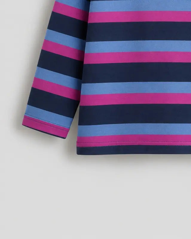 Junior Republic Kid's Stripes Style long Sleeves Shirt