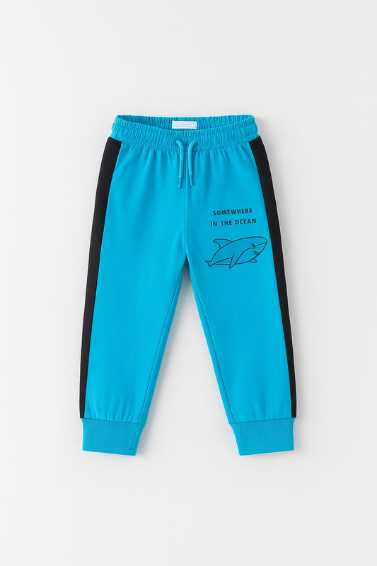 Junior Republic Cotton Jersey Mid Season Ocean Printed Trouser - Rs. 399 SALE