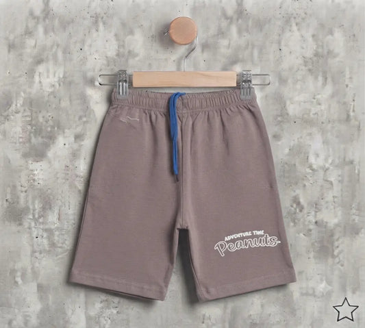 Junior Republic KID'S Peanuts Printed Summer Cotton Jersey Shorts