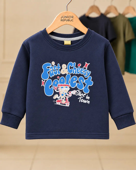 Kid's Fast & Cheesy Printed long Sleeves Shirt - LS-147