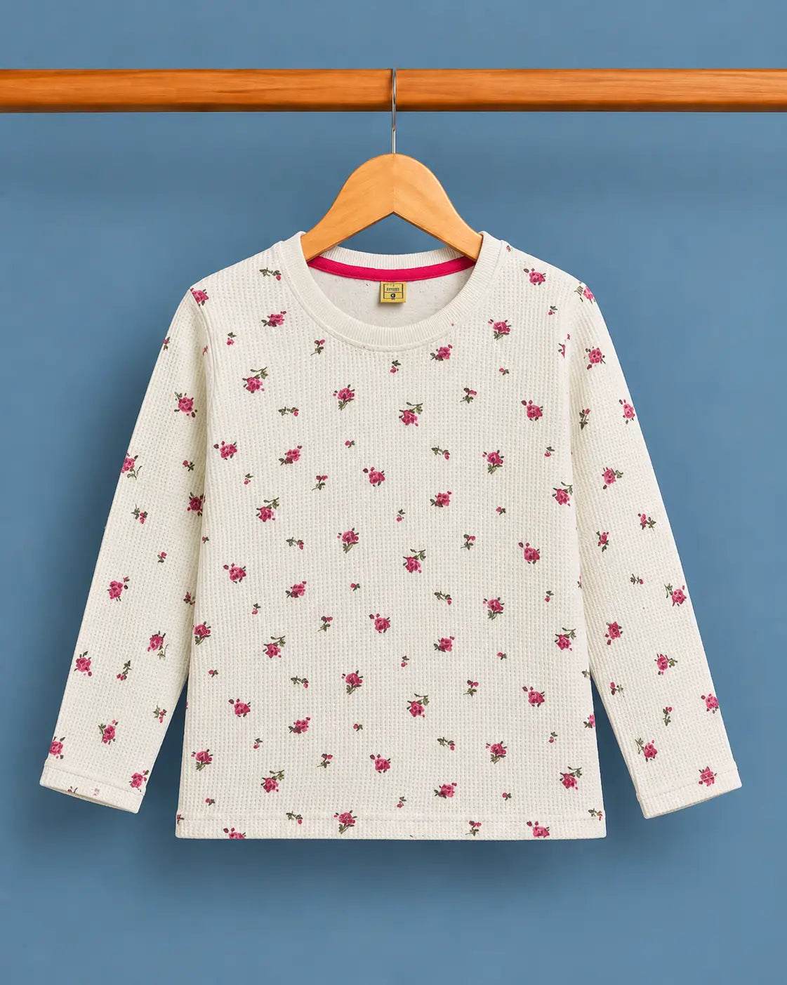 Kid's all over Floral print long Sleeves Shirt