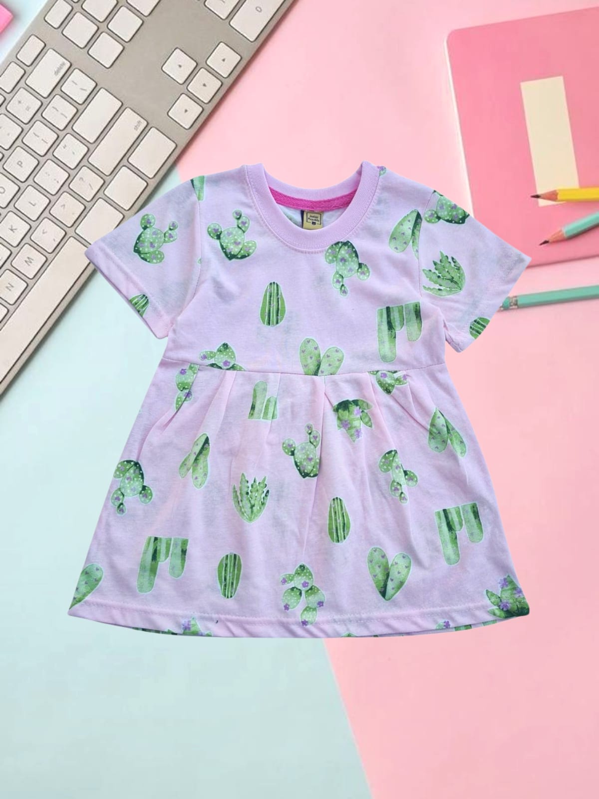 Junior  Republic Girls Printed Frock