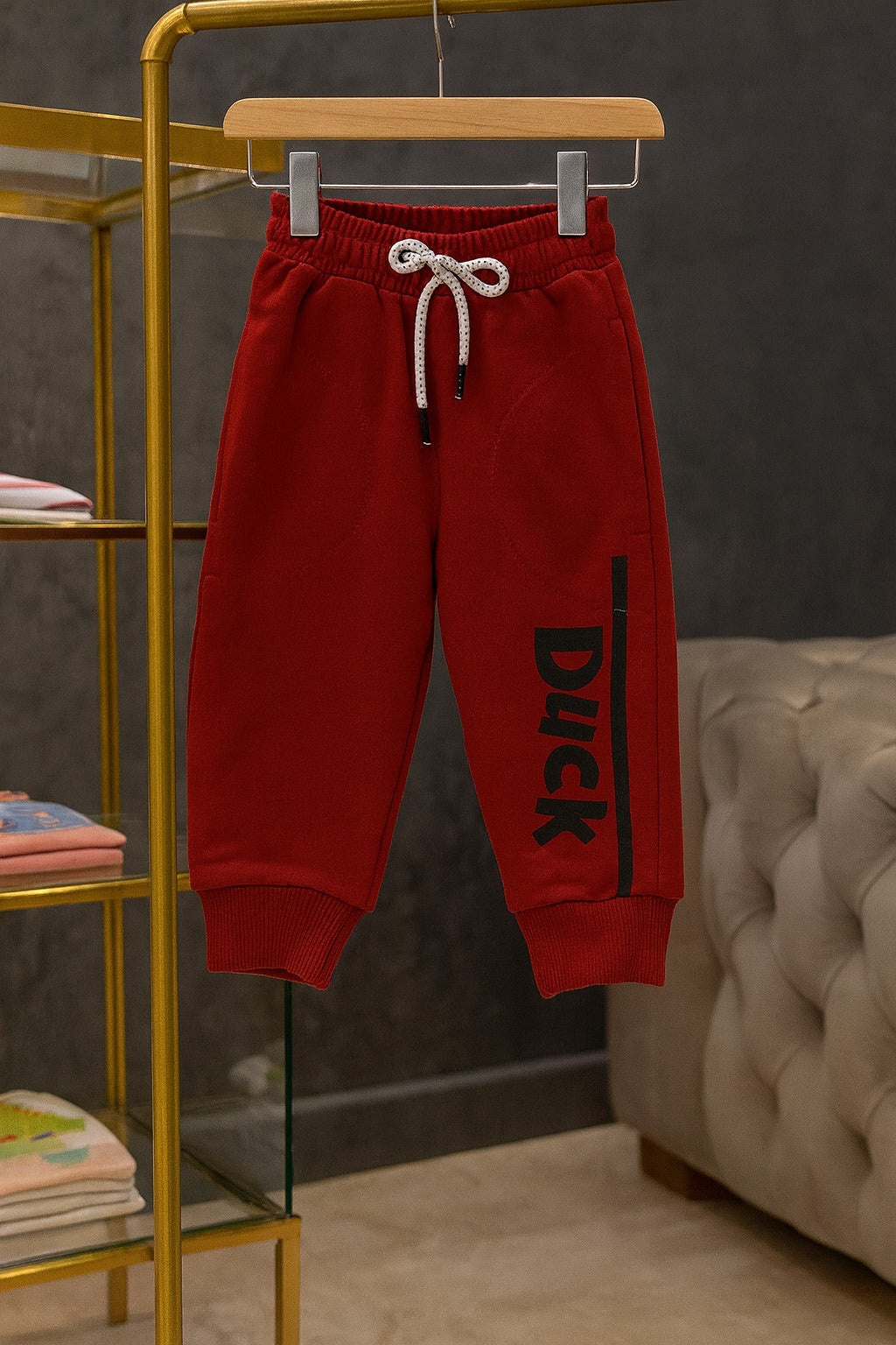 Junior Republic Duck Printed Fleece Winter Trouser - Rs. 499 SALE