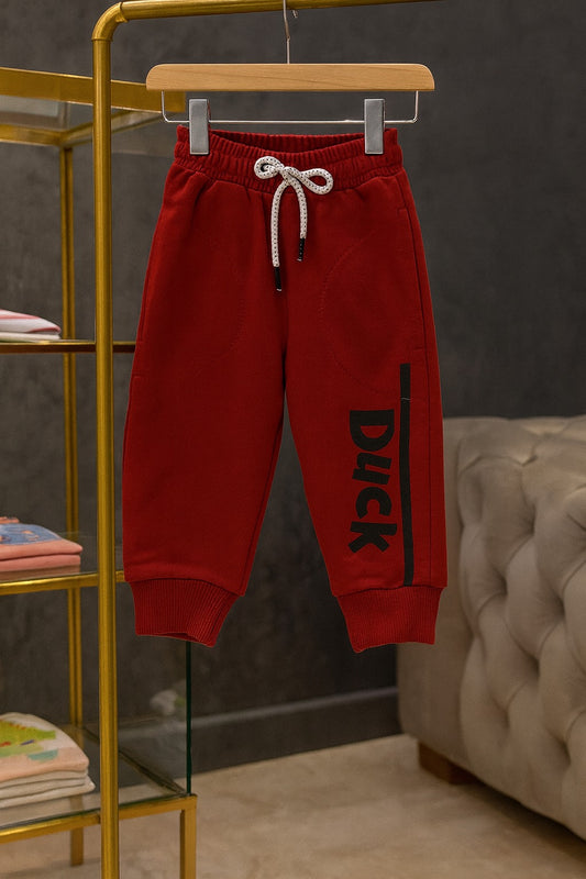 Junior Republic Duck Printed Fleece Winter Trouser - Rs. 499 SALE