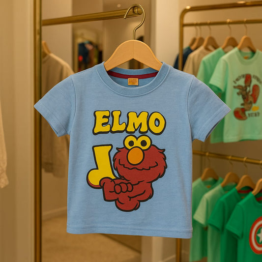 Junior Republic Kid's Elmo Printed Tee Shirt - Rs. 299 SALE
