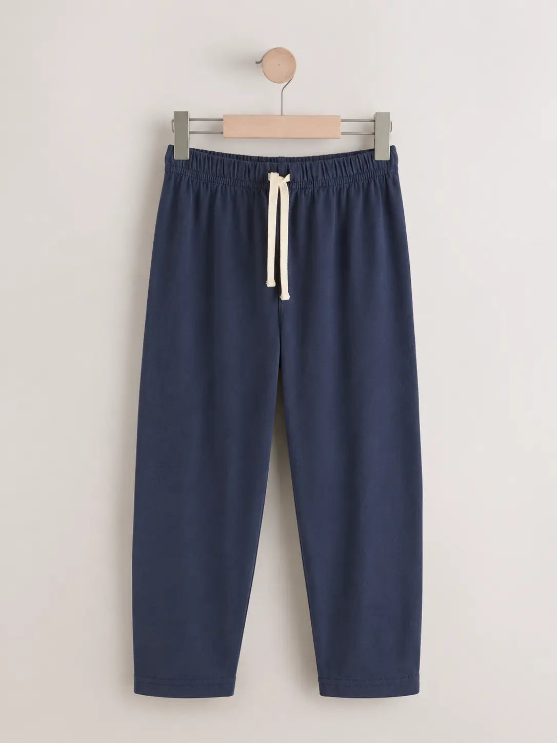 Kids Basic Cotton Trouser – Navy Blue | Elastic Waist Comfort Wear for boys and Girls