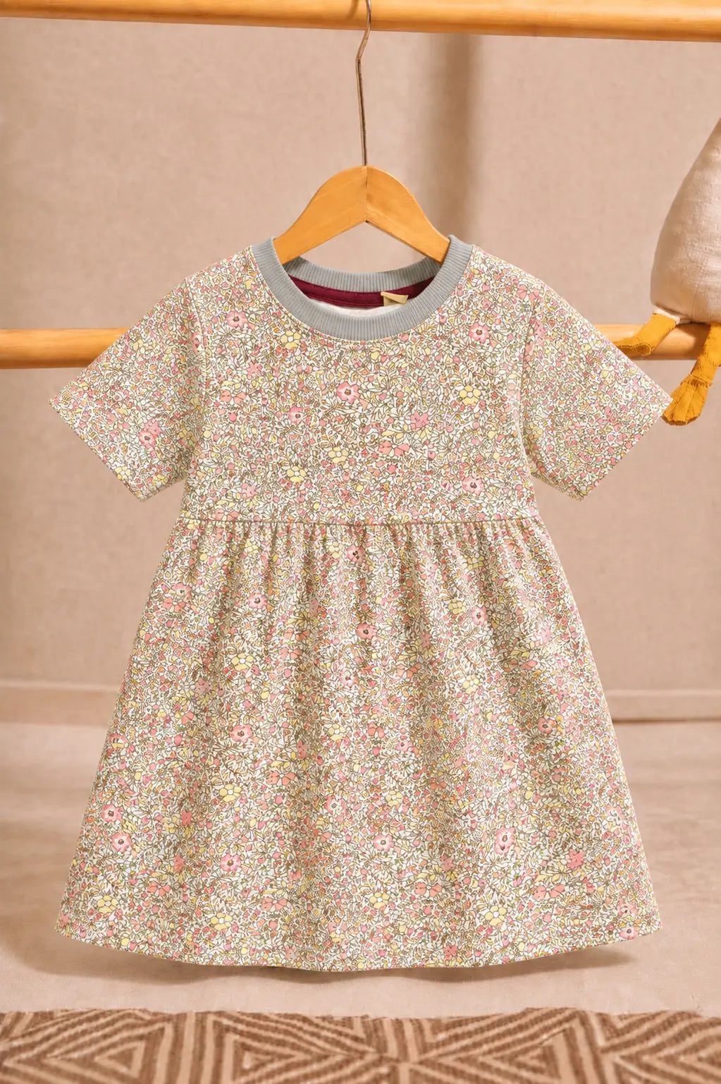 Junior Republic Girls floral all over Print Summer Frock
