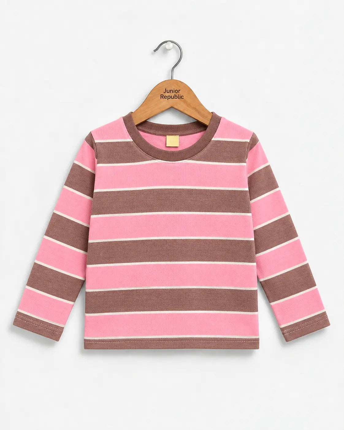 *Minor Fault* Kid's Stripes Style long Sleeves Shirt - LS-027