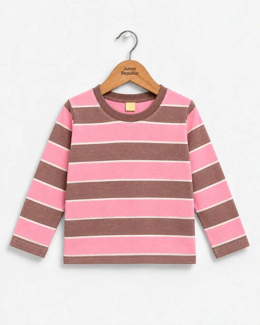 Kid's Stripes Style long Sleeves Shirt