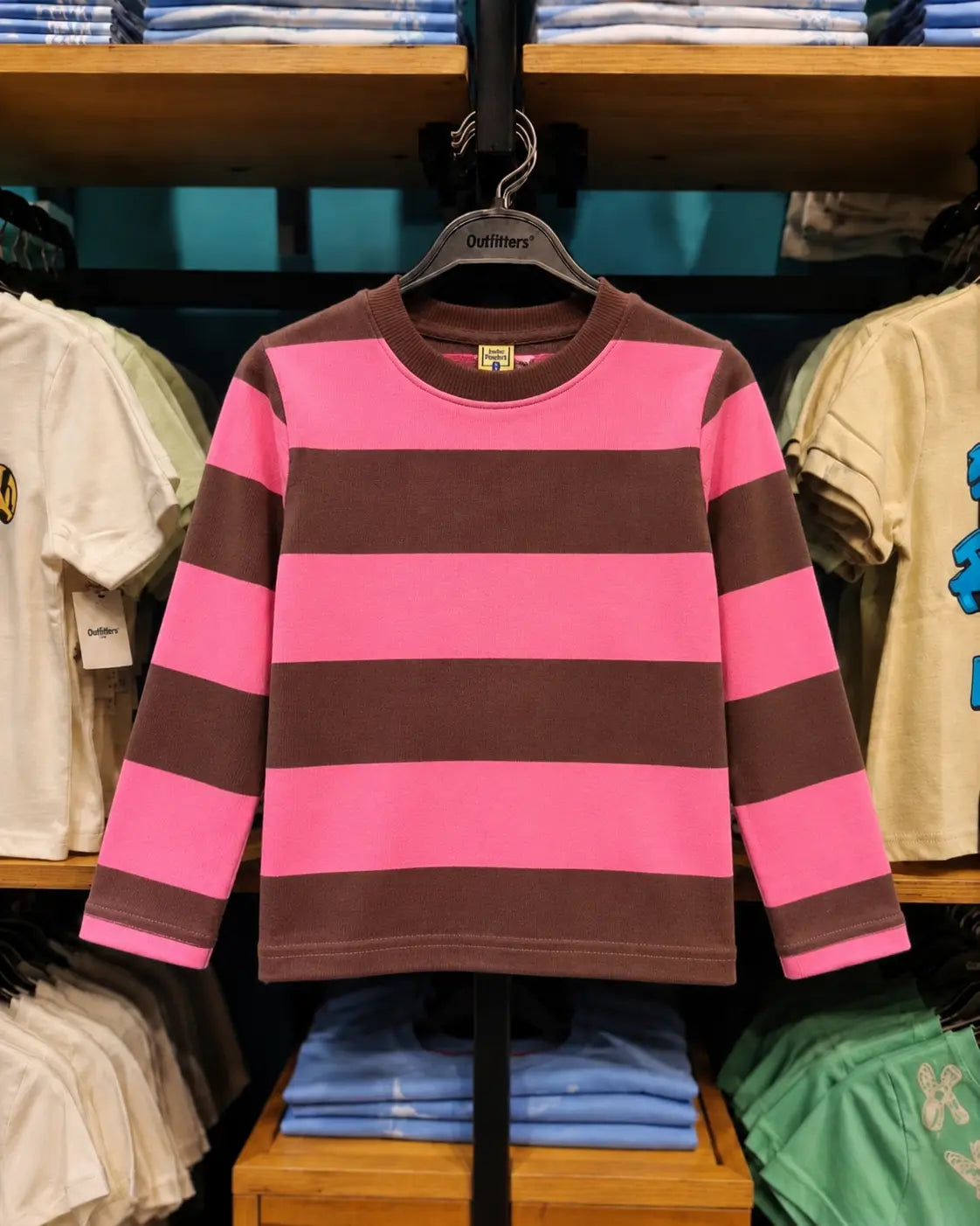 Kid's Stripes Style long Sleeves Shirt