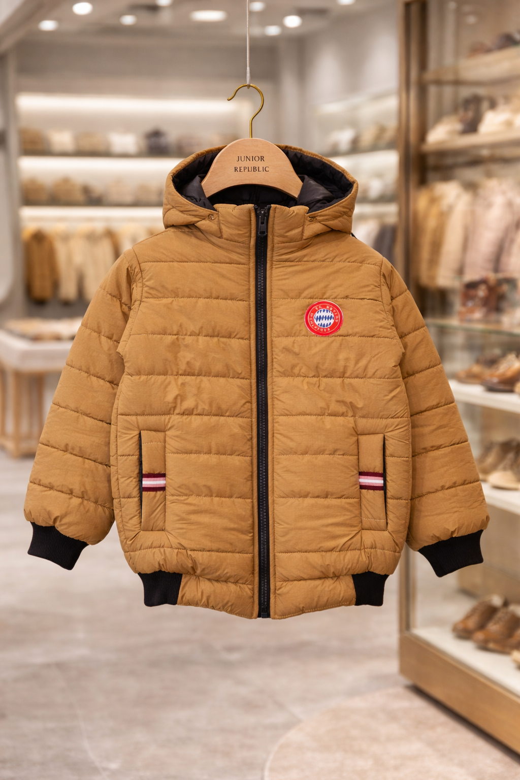 ..Hooded Puffer Jacket for Boys and Girls