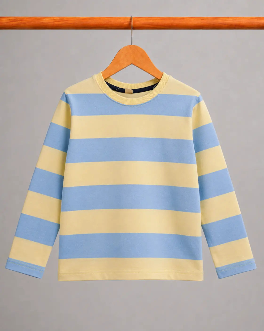 Junior Republic Kid's Stripes Style long Sleeves Shirt