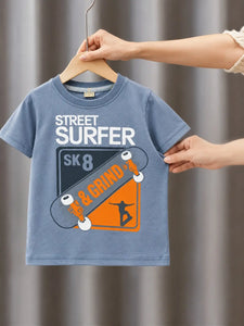 -Minor Fault- Junior Republic Kid's Street Printed Tee Shirt