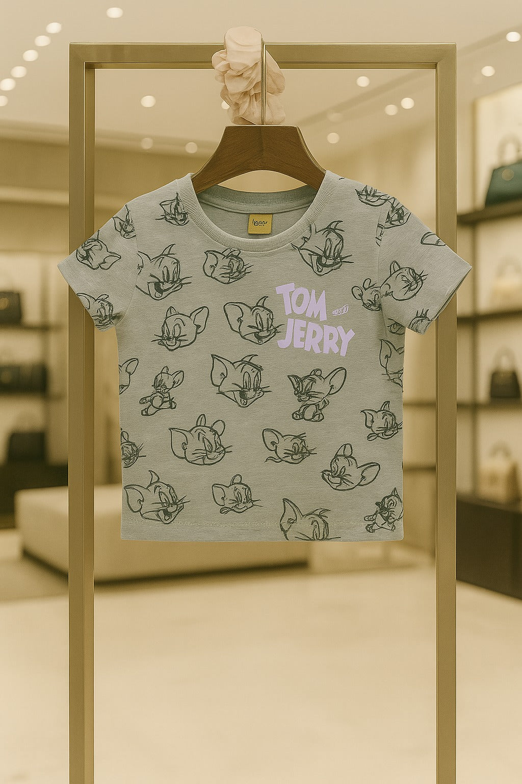 Junior Republic Kid's Tom & Jerry Printed Tee Shirt - Rs. 299 SALE