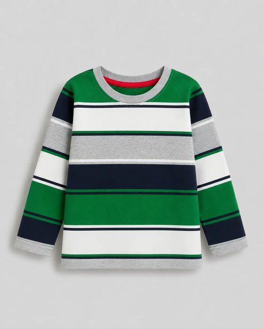 Kid's Stripes Style long Sleeves Shirt