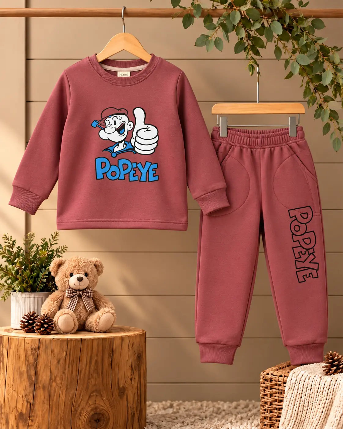 Ride the Wave Printed Twin Set for Mid Season – French Terry- FTS-012