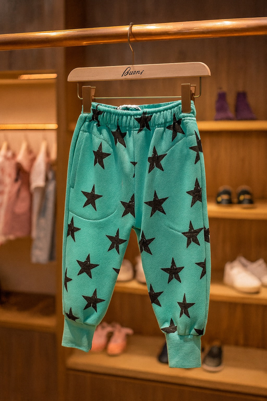 Junior Republic Star Printed Fleece Winter Trouser - Rs. 499 SALE