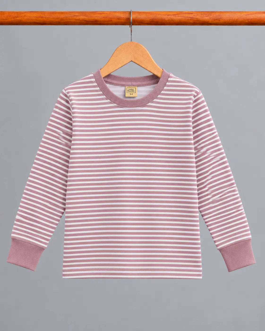 Kid's Stripes Style long Sleeves Shirt - LS-142