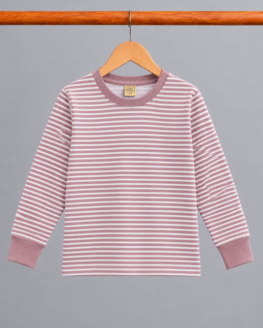 Kid's Stripes Style long Sleeves Shirt - LS-142