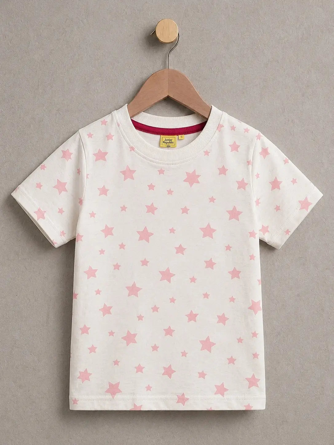Junior Republic Kid's Star Printed Tee Shirt