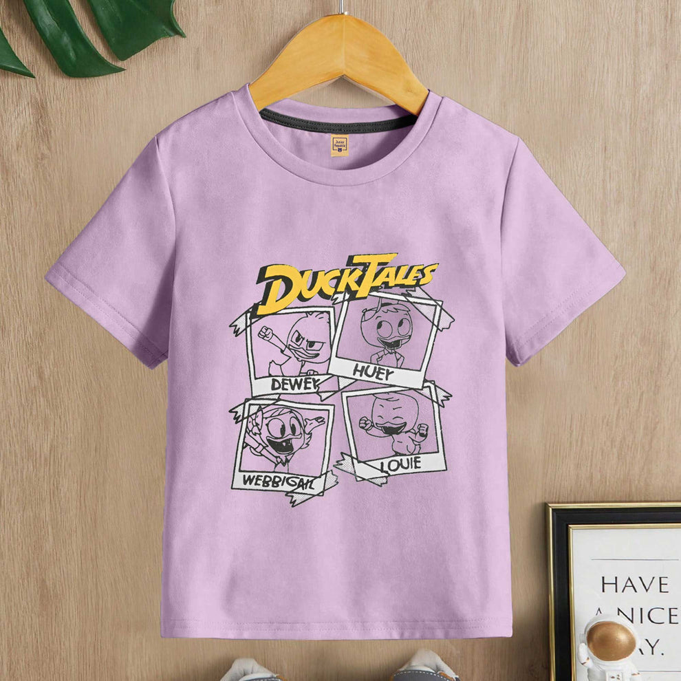 Junior  Republic Kid's Duck Tales Printed Tee Shirt