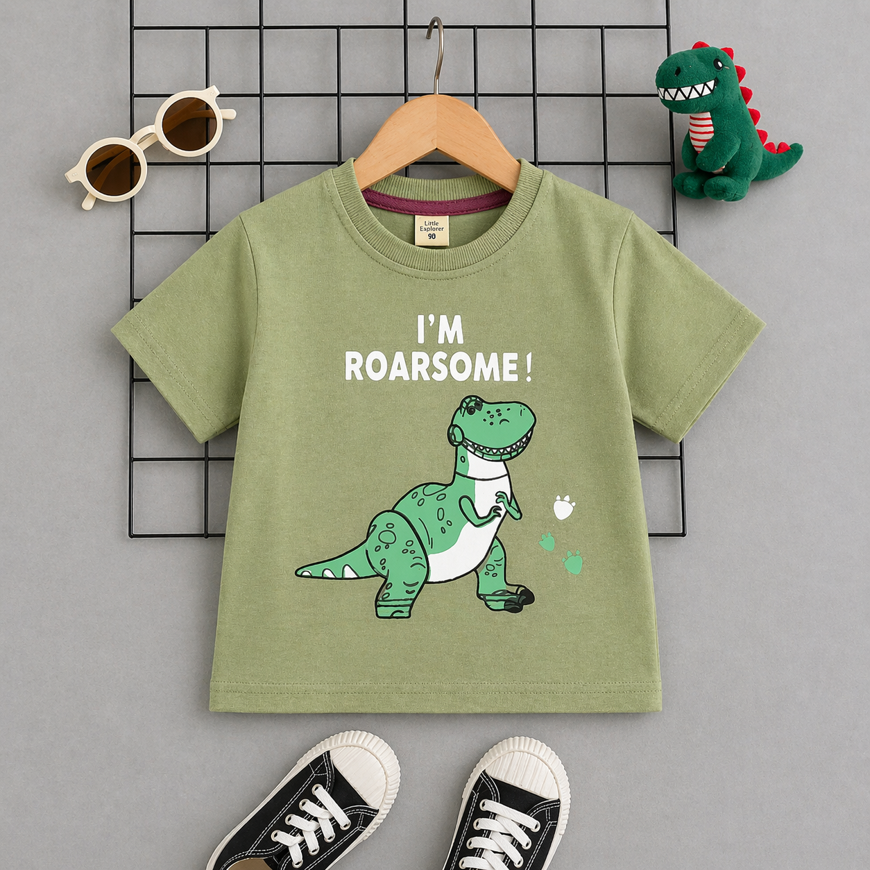 Junior Republic Kid's Roarsome Printed Tee Shirt - Rs. 399 SALE