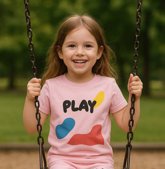 Junior Republic Kid's Play Printed Tee Shirt - MINOR FAULT