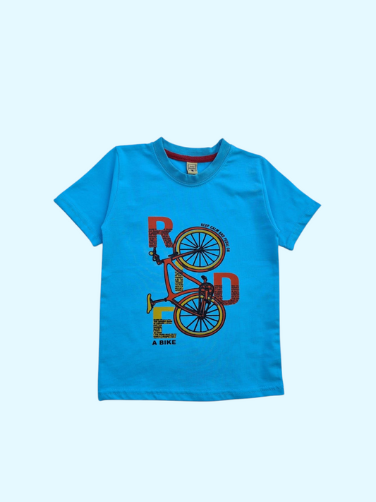 Junior Republic Kid's Ride Printed Tee Shirt - Rs. 299 SALE