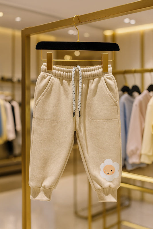 Junior Republic Flower Printed Fleece Winter Trouser - Rs. 499 SALE