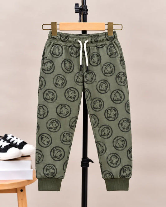 Kids Iron Man Printed Joggers Trouser - JG-082