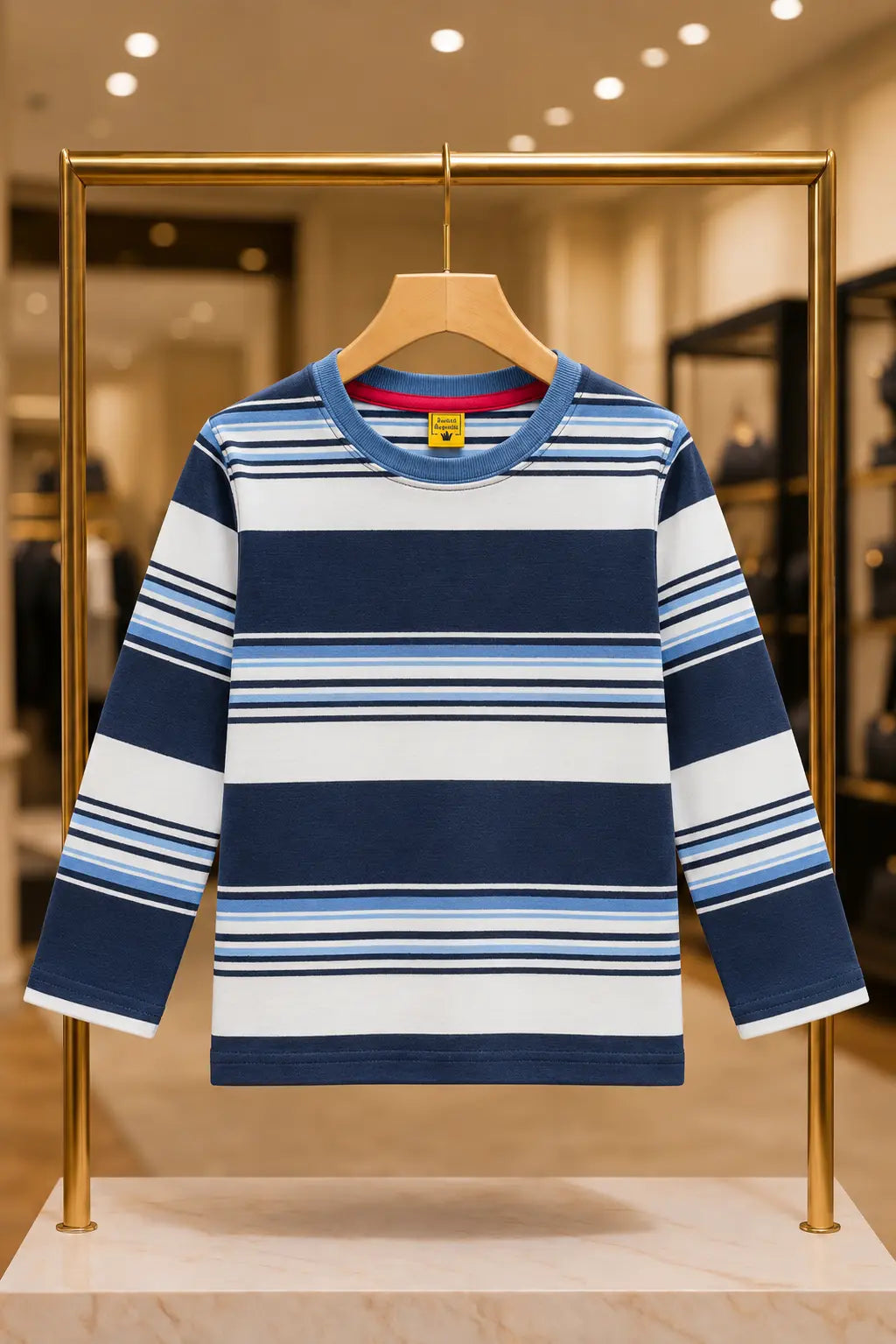 Kid's Stripes Style long Sleeves Shirt