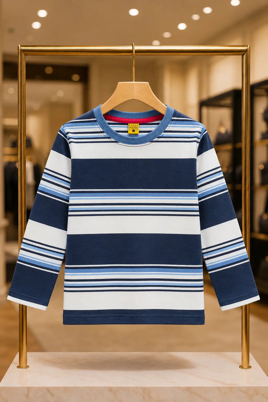 Kid's Stripes Style long Sleeves Shirt