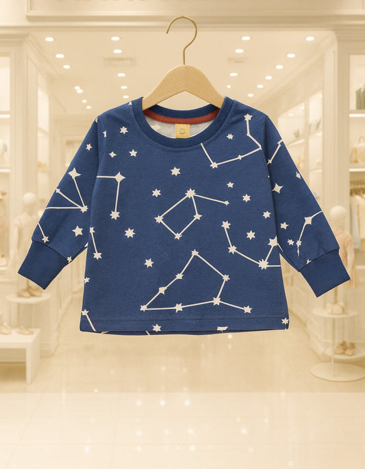 Junior Republic Cotton Jersey Star printed Long Sleeve Shirt - Rs. 399 SALE